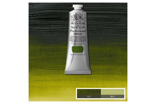 Proff. acrylic 60ml permanent sap green 503